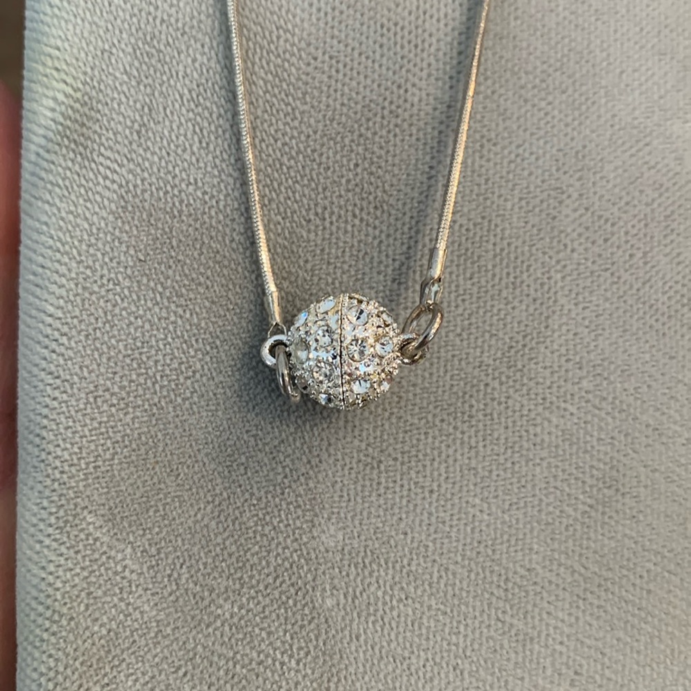 Silver necklace
